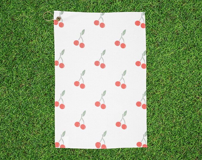 Cherry Golf Towel