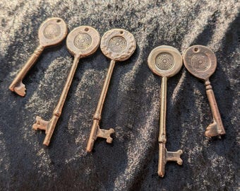 Strophalos Key Pendant – Recycled Bronze Talisman