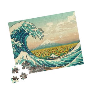 Scenic Landscape Puzzle - 110, 252, 520, 1014-piece, Nature Art Decor, Family Activity, Gift for Friends, Home Entertainment