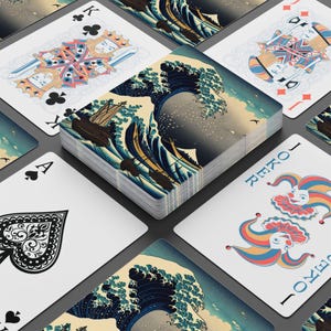 Eleganti carte da gioco da poker - Design unico per serate di gioco, regalo per gli amanti del poker, set di carte da collezione, divertenti ed eleganti