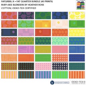 Ruby + Bee Fat Quarter Blender Bundle