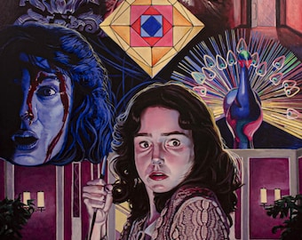 Impresión Giclée de Suspiria: Arte de terror inspirado en Dario Argento