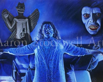 Exorzist Kunstdruck