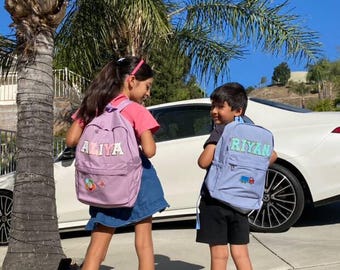 Custom Kids Backpack - PreK Backpack, Custom School Bag, Cute Birthday Gifts for Children, Back to School, Gifts for Girls Boys, personalize