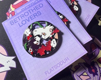 IN HAND! Hellaverse HuskerDust Betrothed Lovers Enamel Pin