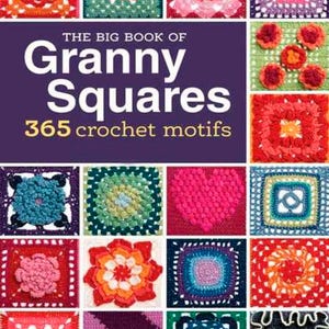 Grandma Squares 365 modelli all'uncinetto, libro all'uncinetto, rivista Grandma Square, PDF all'uncinetto, artigianato, modello PDF digitale scaricabile all'istante