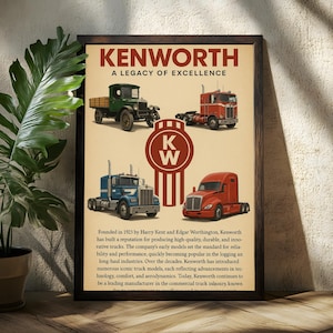 The Kenworth History v2 Poster