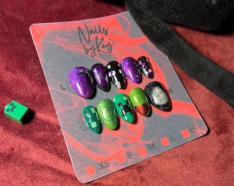 Minecraft Press on Nails - Etsy