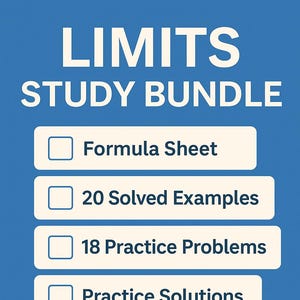 Pode incluir: Uma lista de verifica&ccedil;&atilde;o azul com caixas de sele&ccedil;&atilde;o brancas e texto. A lista de verifica&ccedil;&atilde;o inclui: Formula Sheet, 20 Solved Examples, 18 Practice Problems, Practice Solutions e Final Test + Solutions. O texto "Powered by powerbundletools" est&aacute; na parte inferior da lista de verifica&ccedil;&atilde;o.