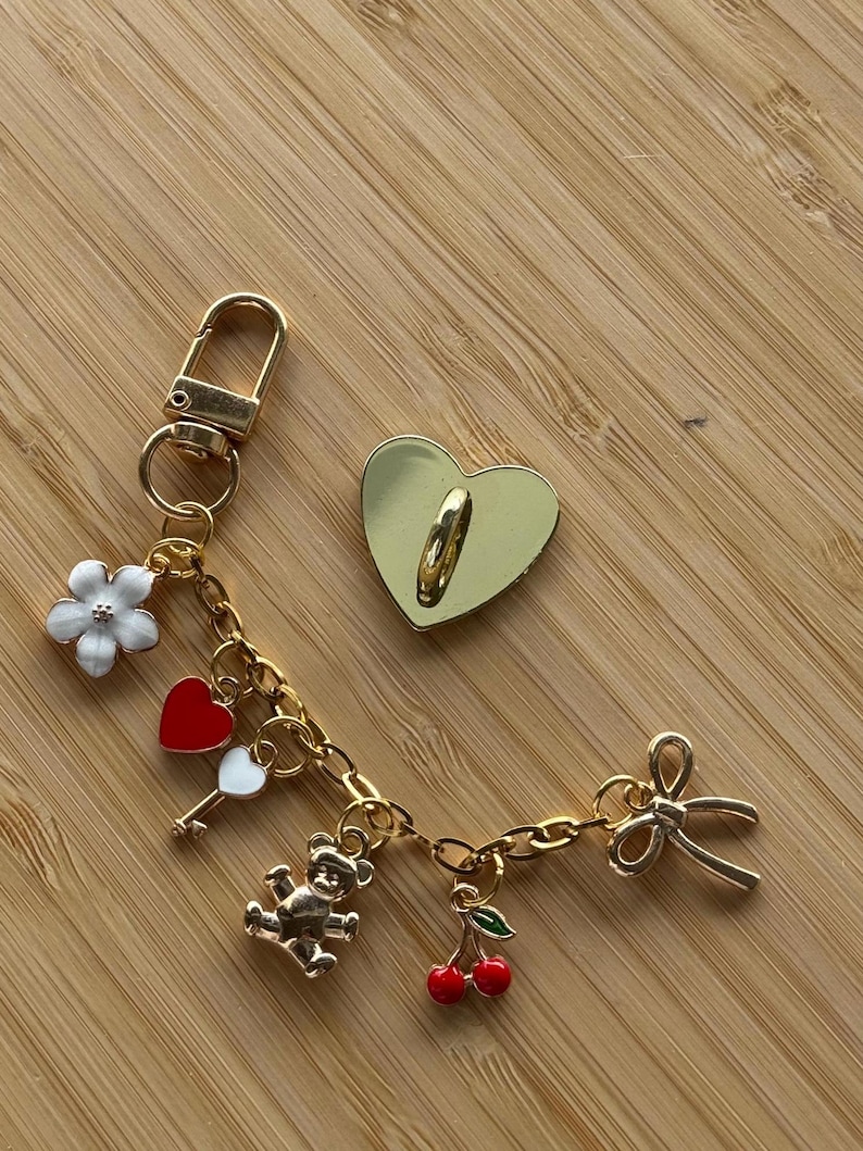 Custom Kindle Charm: Bookish Stainless Steel Keychain - Handmade image 4