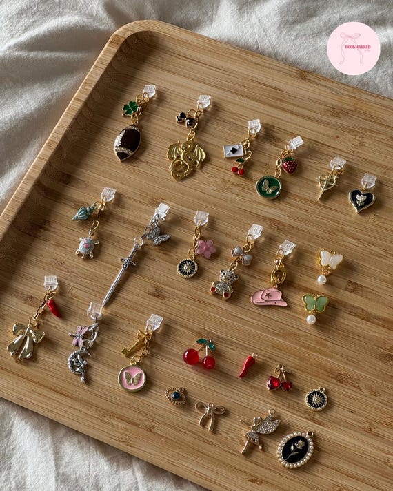 Kindle Charm Dust Plug: Bookish iPhone Accessory