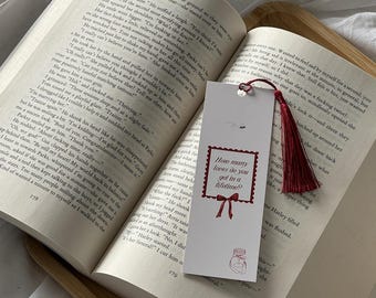 Magnolia Parks Bookmark: Book Lover Gift with Tassel