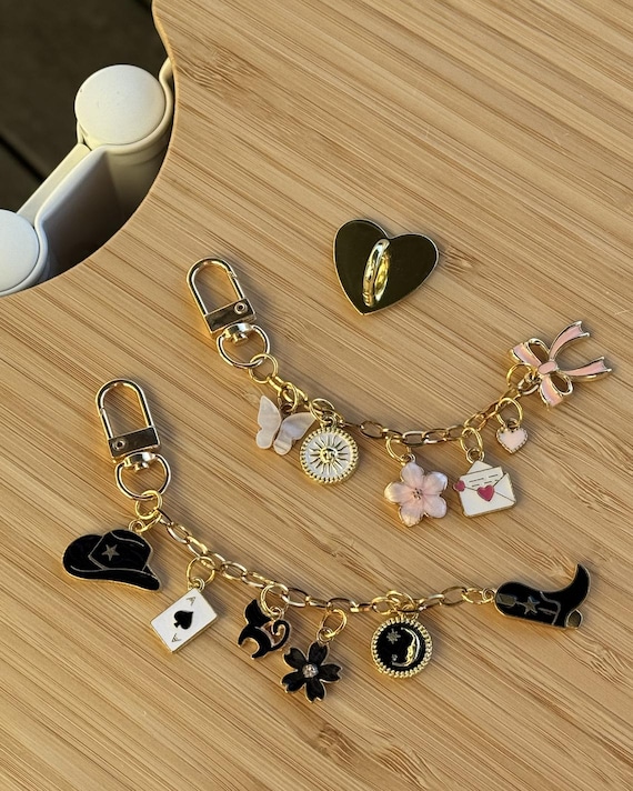 Custom Kindle Charm: Bookish Stainless Steel Keychain - Handmade