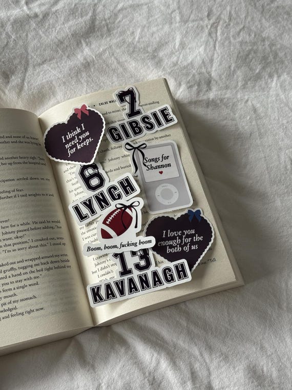 Boys of Tommen Stickers | BookTok Romantasy Reader, Kindle, Journal