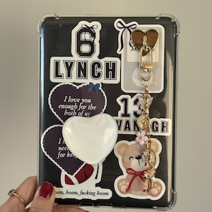 Custom Kindle Charm: Bookish Stainless Steel Keychain - Handmade image 2