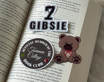 Boys of Tommen Bookish Stickers: Waterproof Vinyl Sticker