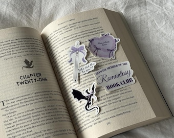 Stickers romantiques : stickers en vinyle imperméables pour les amateurs de lecture