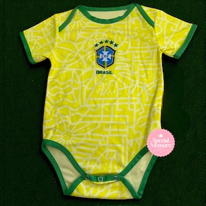 Personalized Brazil Home Baby Bodysuit