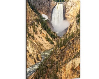 Yellowstone Falls Print | Grand Canyon of Yellowstone National Park Wall Art
