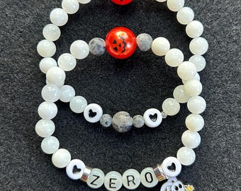 Pulseras Zero de Pesadilla antes de Navidad (juego de 2)