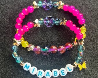 Pulseras de la amistad inspiradas en Mirabel (juego de 2) de Encanto de Disney