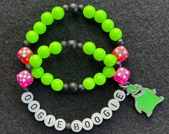 Pulseras Oogie Boogie (juego de 2) de Pesadilla antes de Navidad