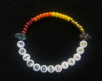 Pulsera de la amistad para el Día de Acción de Gracias