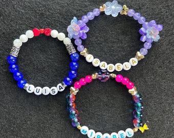Madrigal Sisters inspired friendship bracelets (set of 3) Mirabel, Isabela & Luisa
