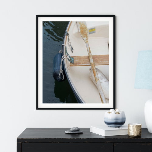 Large Art Nautical Decor Canvas Wall Art Boat Photography Etsy