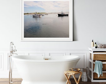 Chatham Fishing Pier, Chatham Seals, Cape Cod Art Prints, Coastal New England Pictures, Home Interior Design, Nautical Boat Artwork