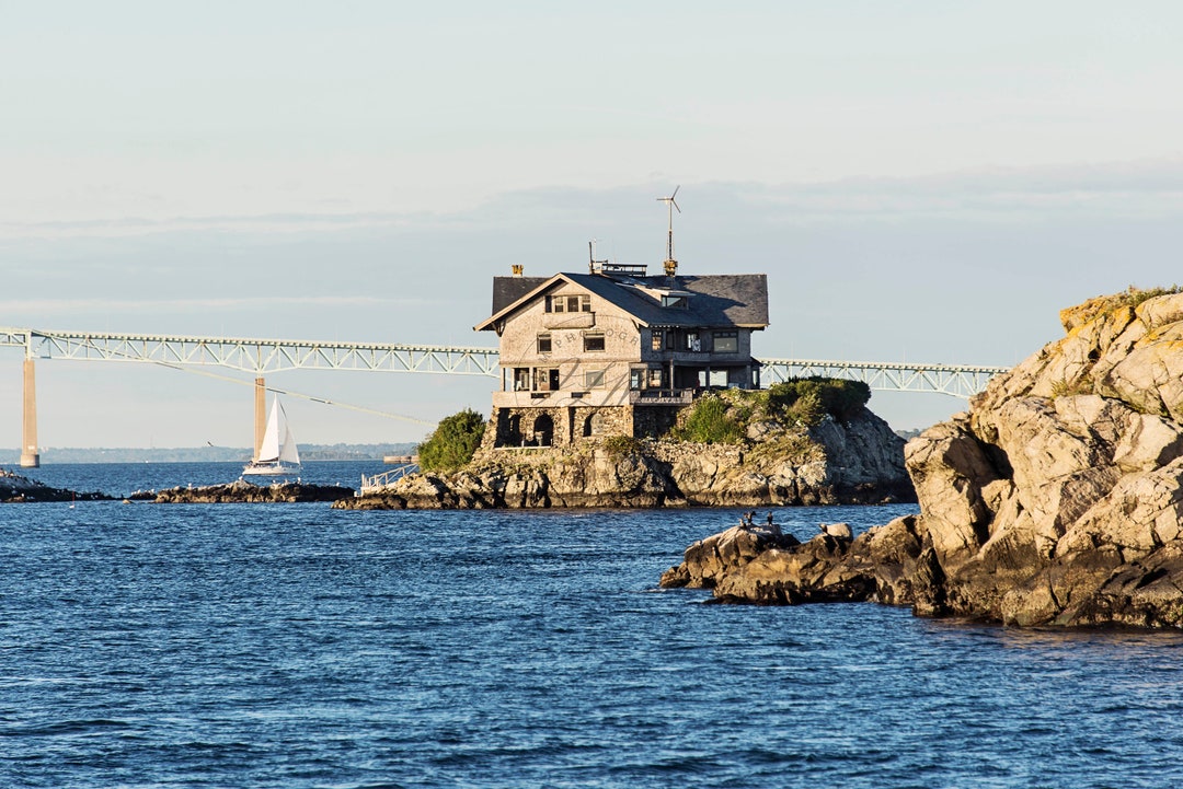 Newport Rhode Island Clingstone House Jamestown RI Etsy