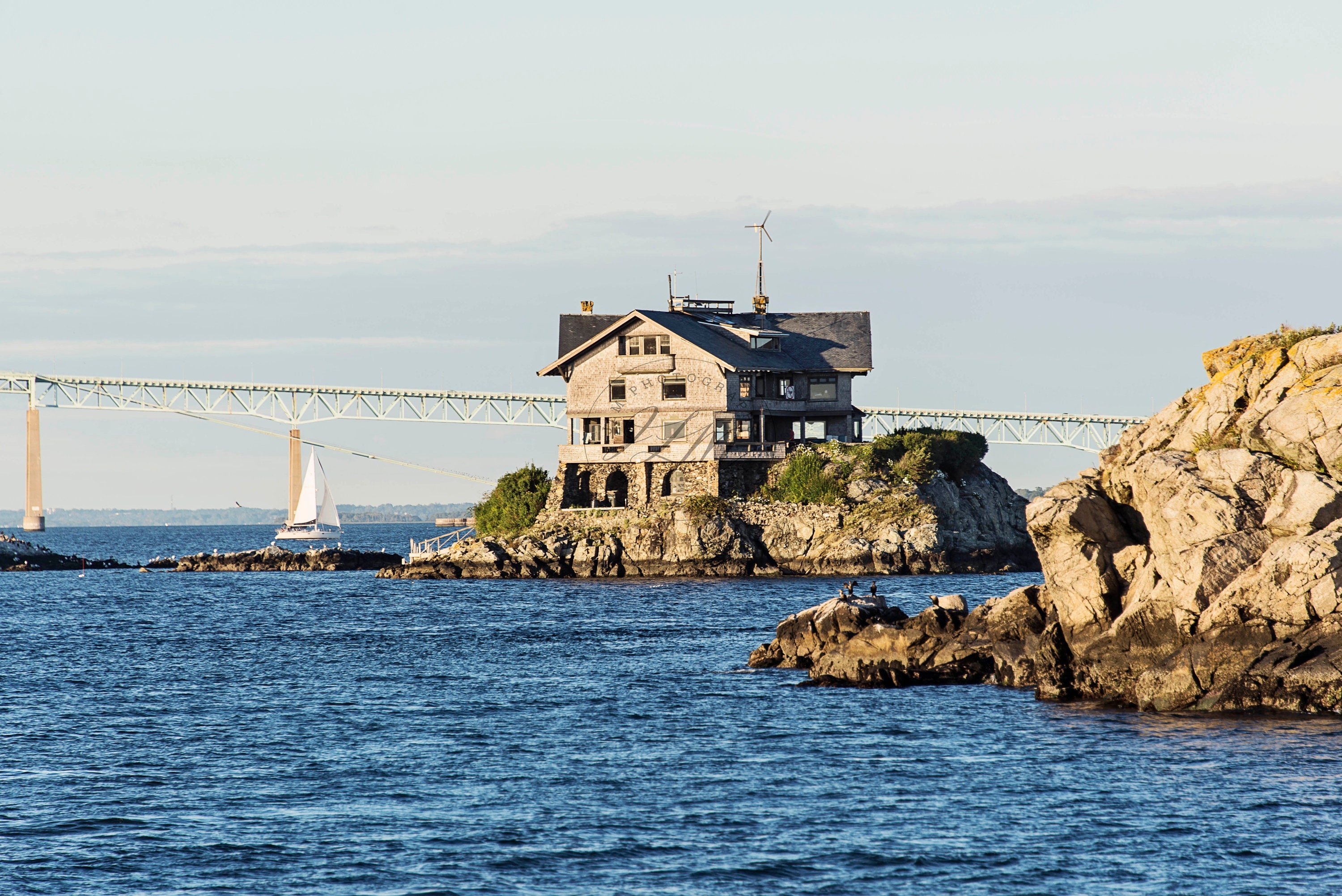 Newport Rhode Island Clingstone House Jamestown RI Etsy