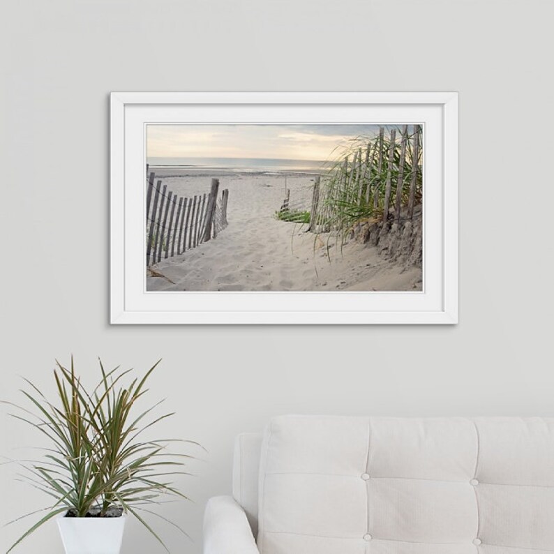 Beachy Themed Bedroom Wall Hanging Nantasket Beach Path Etsy