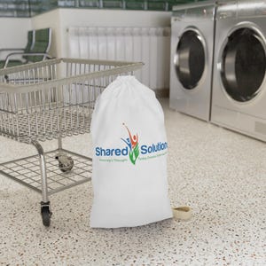 Stylish Laundry Bag - Shared Solutions, Organizer, Gift for Students, Home Essential, Travel Companion, Eco-Friendly
