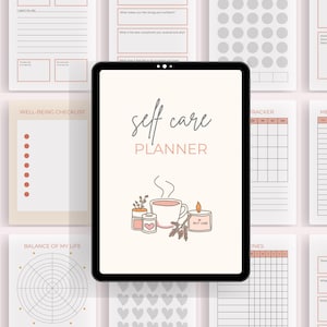 Self Care Planner Journal
