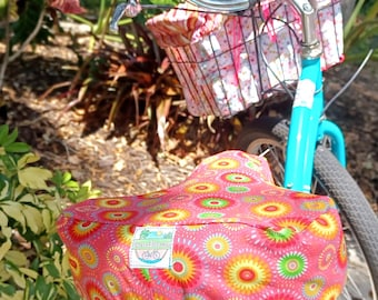 Reversible Bike Seat Cover, bicycle saddle cover