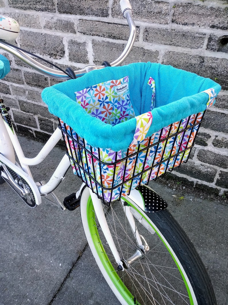 Bicycle Basket Liner Tote Bag