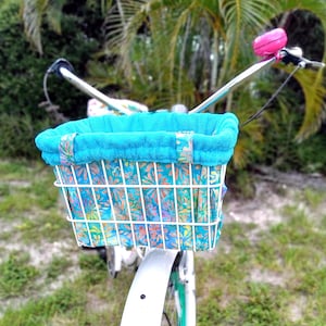 Bicycle Basket Liner Tote Bag, universal fit for most front baskets, beach bag, tote bag, bike basket bag, bicycle bag, bike basket bag,