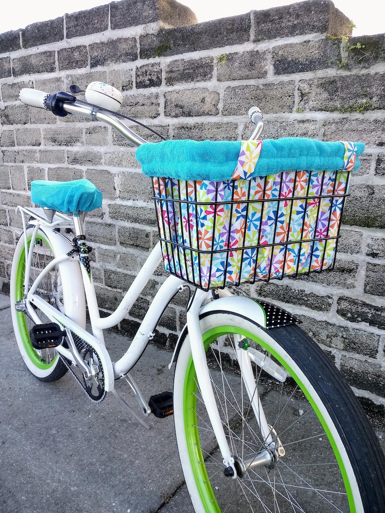 Bicycle Basket Liner Tote Bag