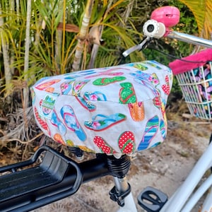 Reversible Bike Seat Cover, bicycle saddle cover