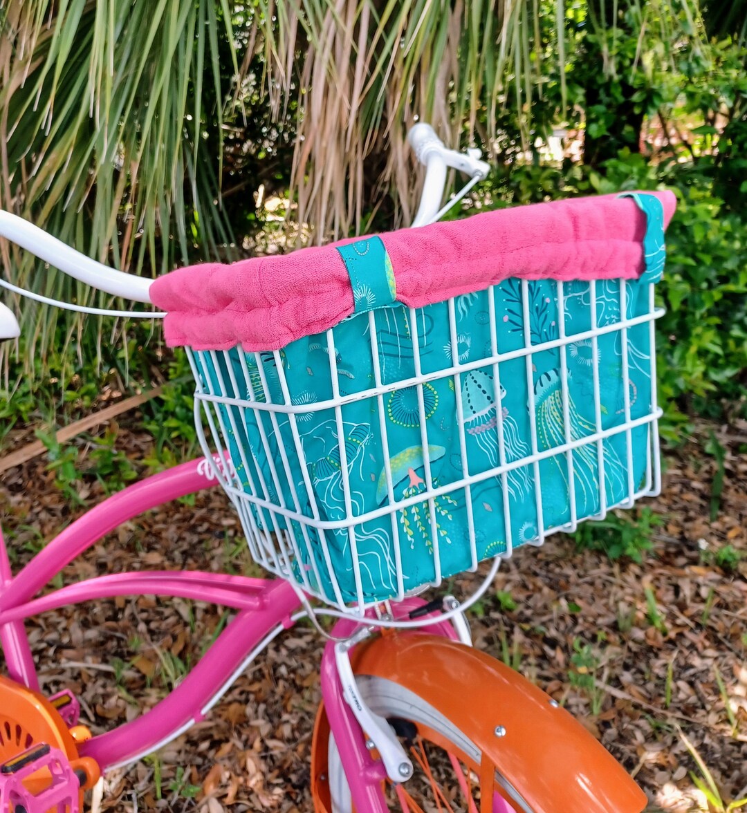 Bicycle Basket Liner Tote Bag Etsy