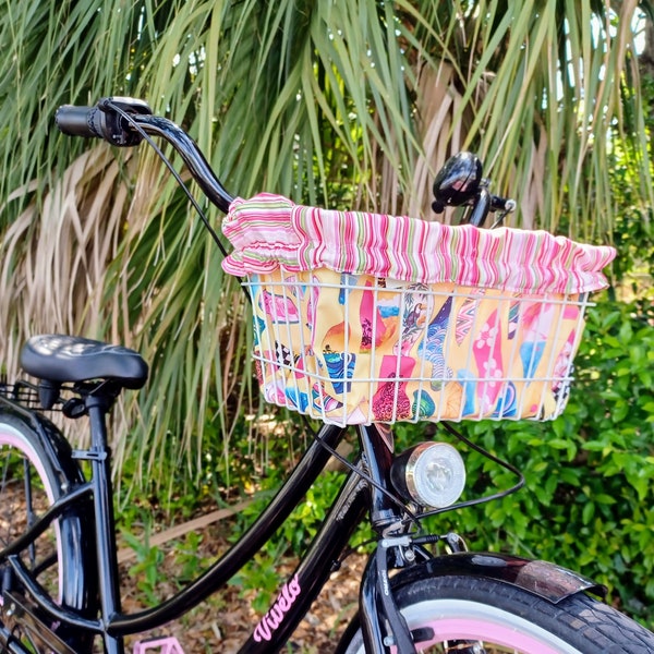Bicycle Basket Liner Etsy