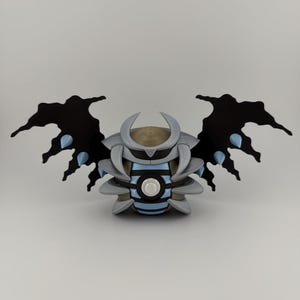 Giratina Pokeball Figurine – 3D Printed Pokemon Legendary Ghost Dragon, Shiny or Normal Collectible Gift Shiny