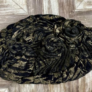 Seltene Vintage Anlae Schwarze Clutch