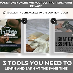Faceless Marketing Starter Bundle: Instagram Tools & Guides (DFY Kit)