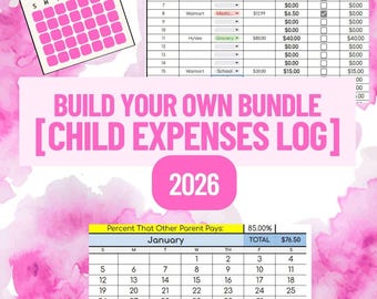 BYOB: Child Expenses Log 2026