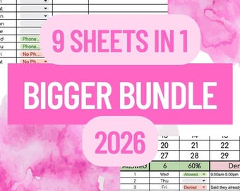 2026 Bigger Bundle (9 FULL SHEETS IN 1)