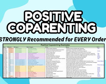 POSITIVE COPARENTING DOCUMENTATION