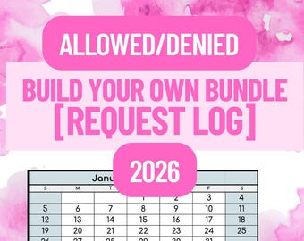 BYOB: Request Log 2026