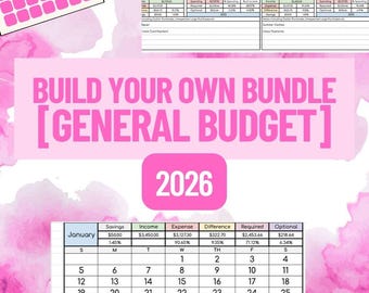 BYOB- 2026 Budgeting Sheet